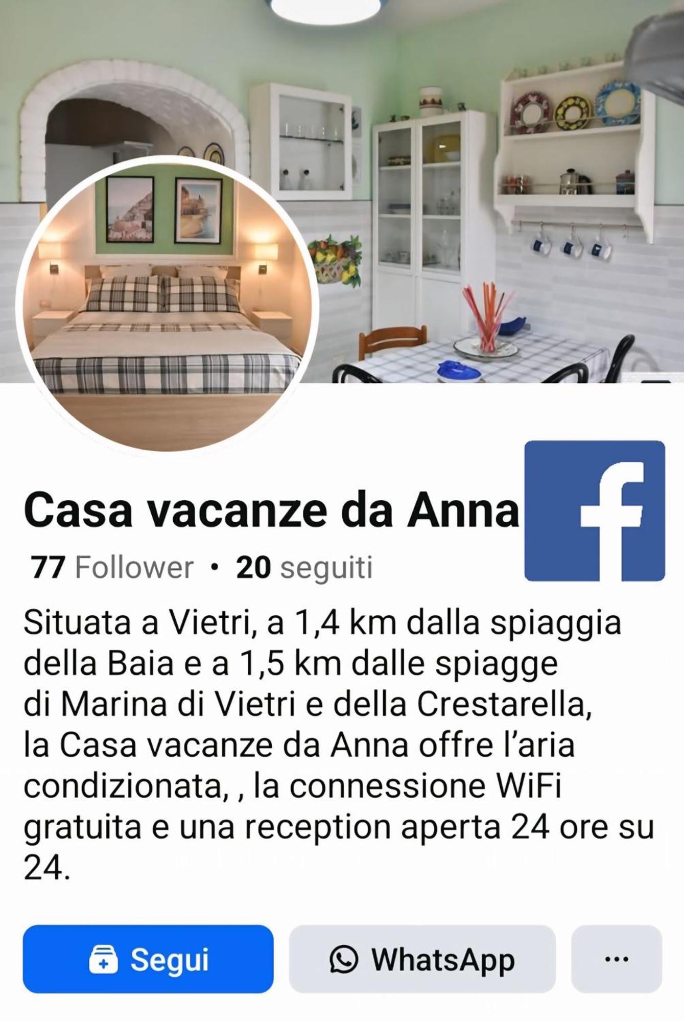 Casa Vacanze Da Anna Vietri Kültér fotó