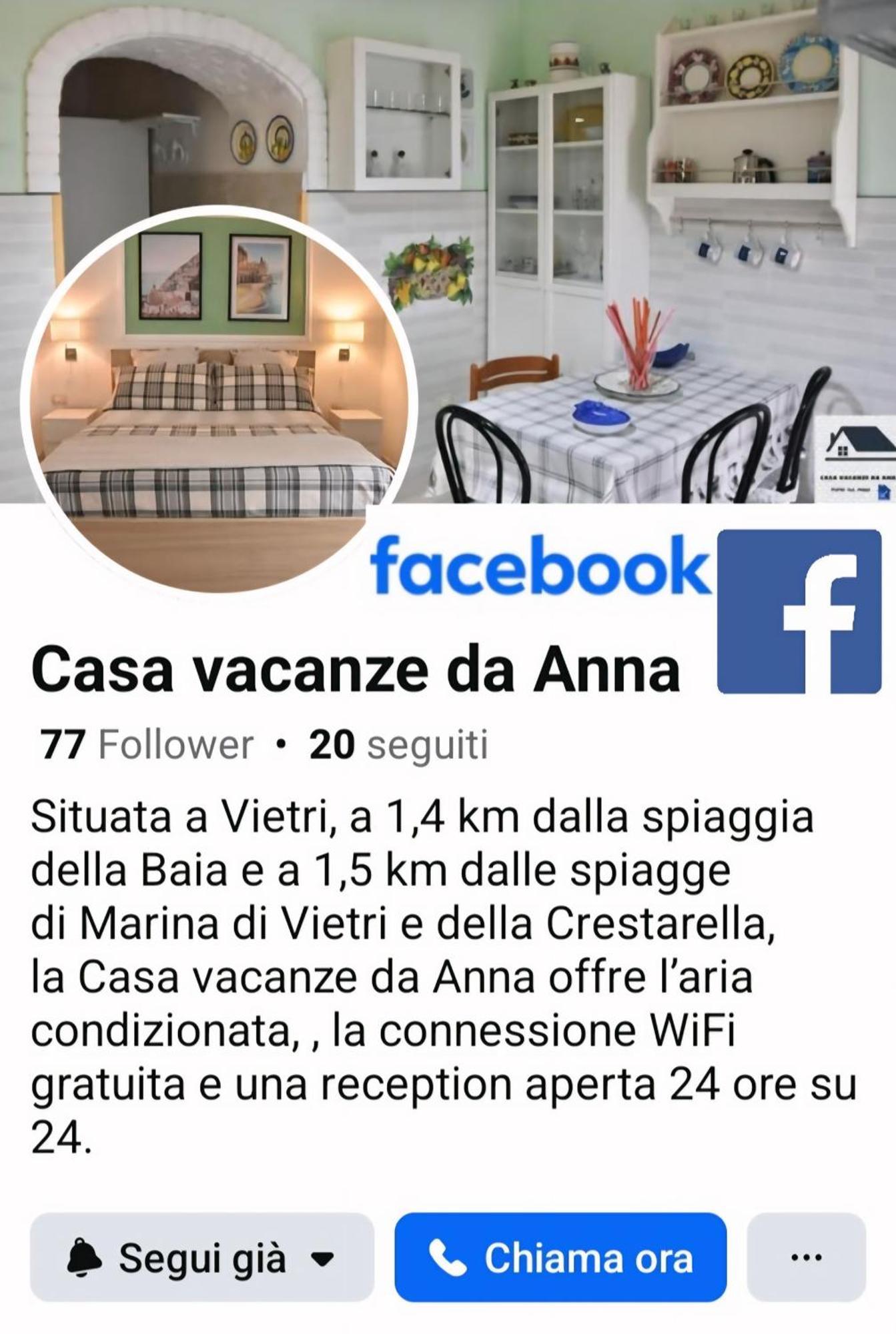 Casa Vacanze Da Anna Vietri Kültér fotó